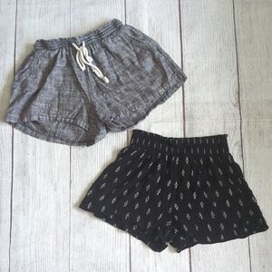 Mossimo Supply Co. Charcoal and Black Shorts